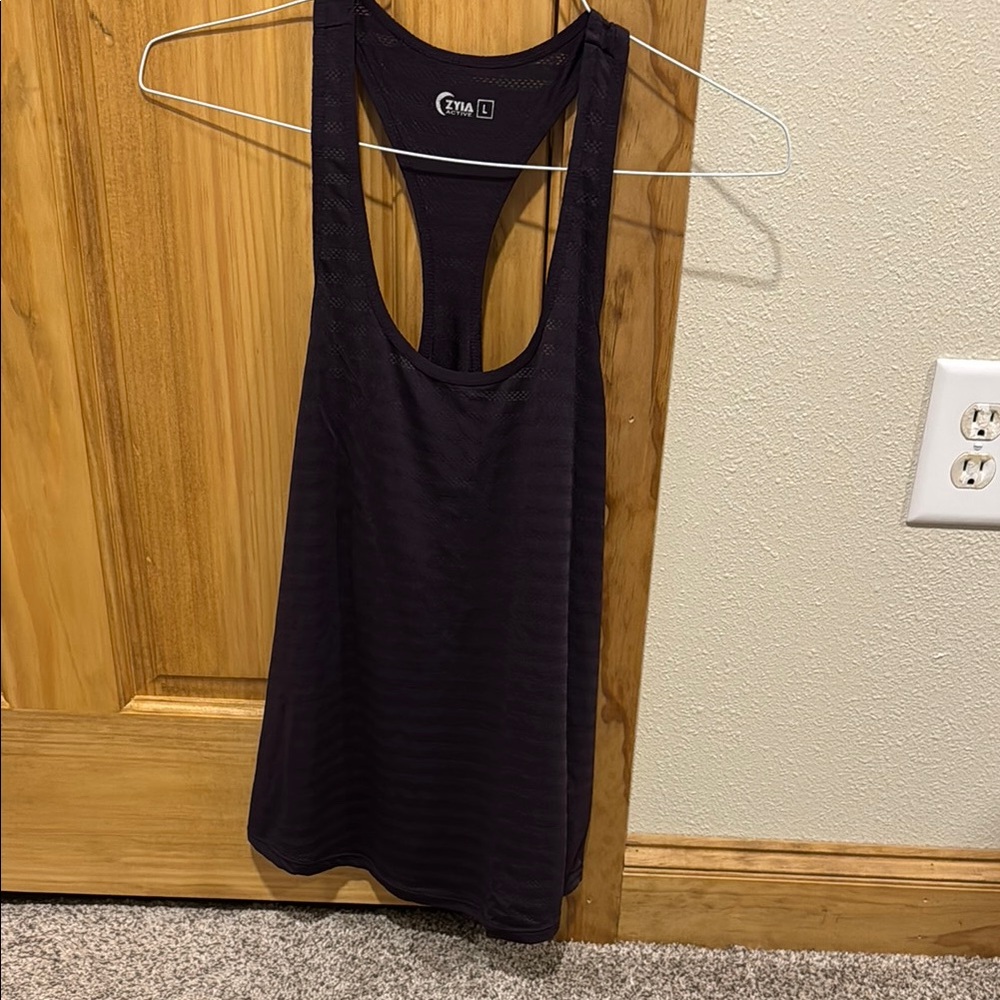Zyia Plum Cabana Tank
